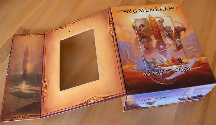 The prototype of the box itself.