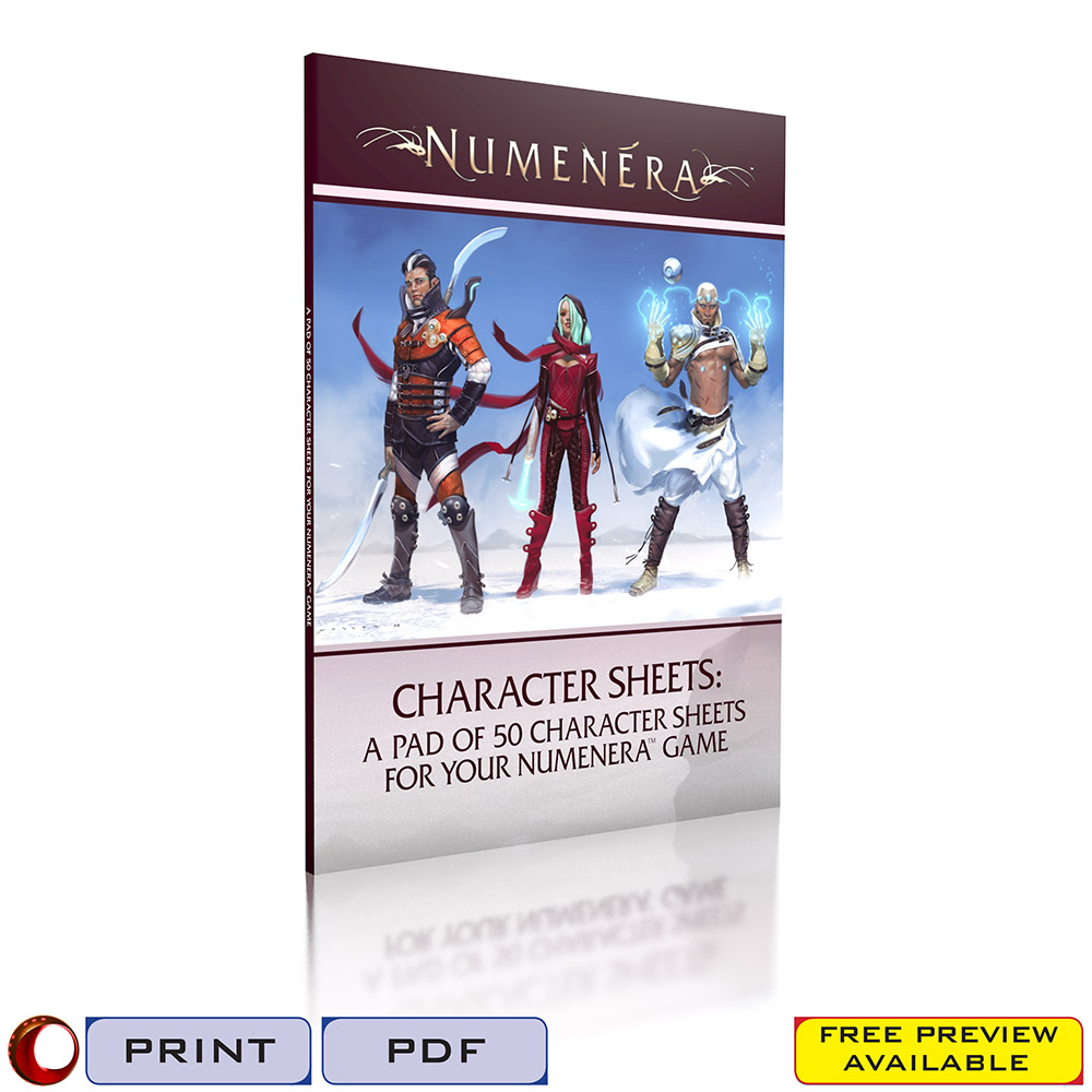 numenera character sheets monte cook games store numenera form fillable character sheet