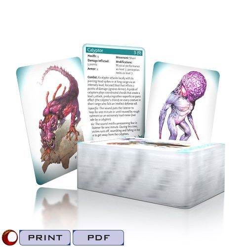 Numenera Creature Deck