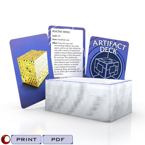 Numenera Artifact Deck