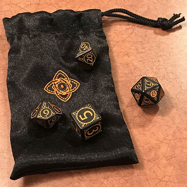 Numenera Reliquary Dice With Bag