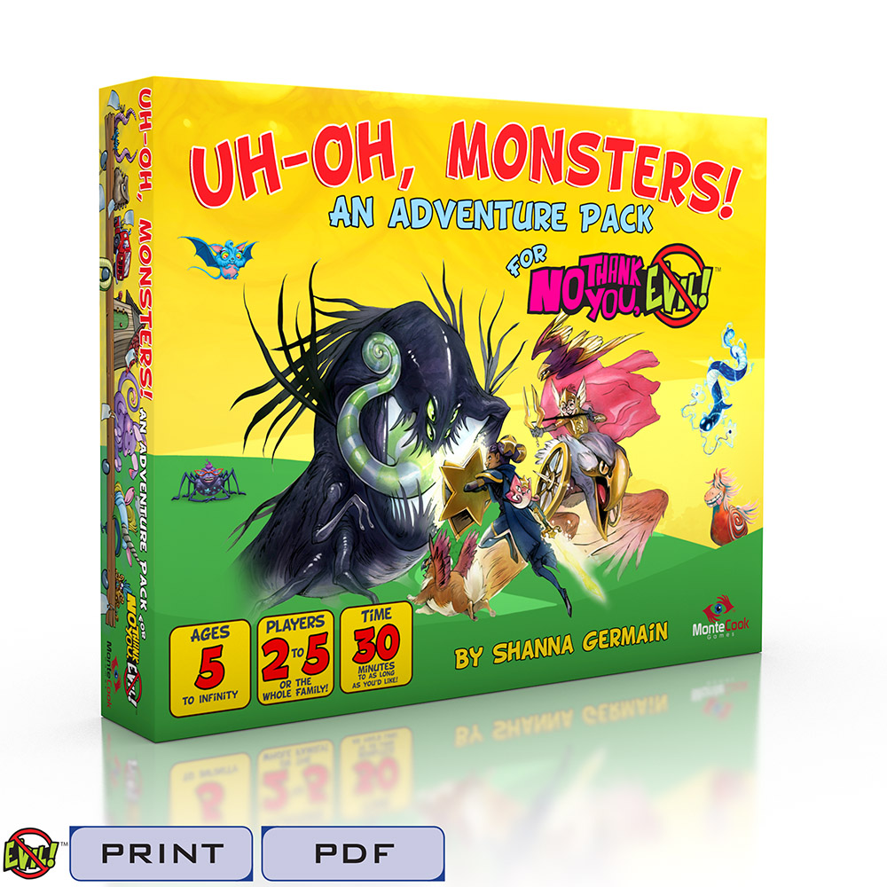 Uh-Oh, Monsters! - Monte Cook Games Store