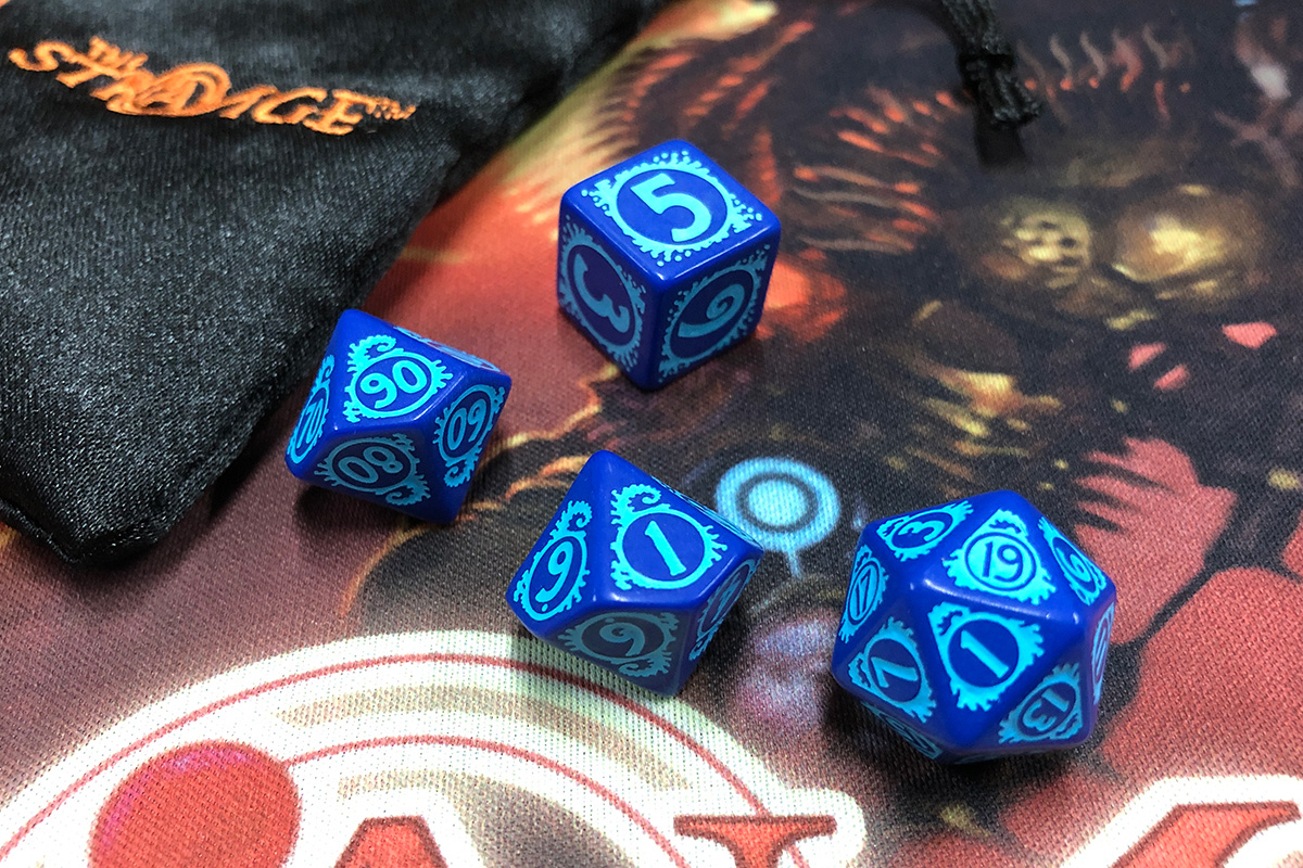 Limited Edition The Strange Dice Set with Bag Monte Cook Games Store