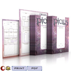Ptolus Character Portfolios and Character Sheets