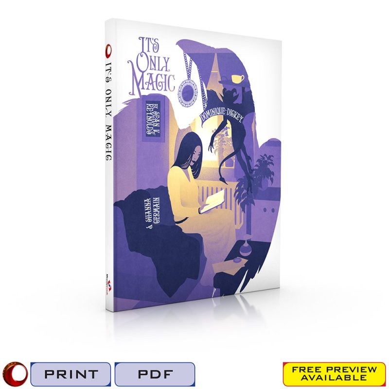 Monte Cook Games Cypher System Its Only Magic - RPG Board Game Book - For 1+ Players and Ages 14+ main image 1