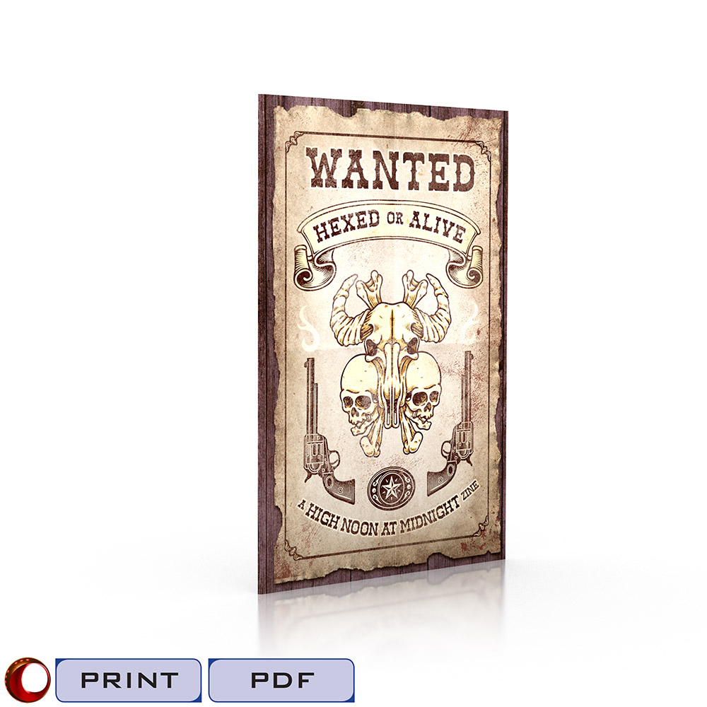 Wanted Hexed or Alive-Tags