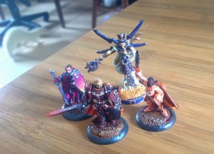 Minis provided and painted by Michael Wenman