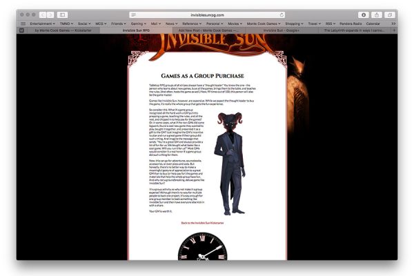 InvisibleSunRPG screen shot