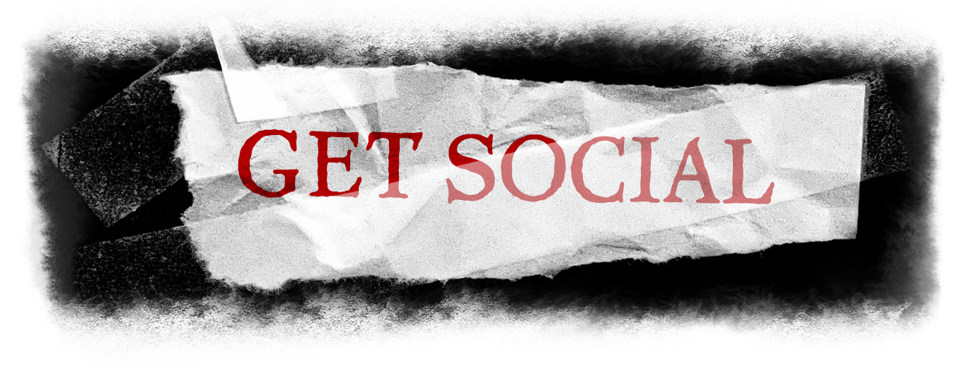 Graphic header: Get Social