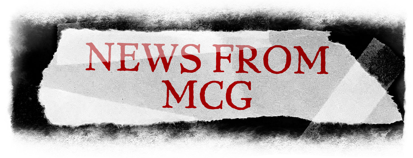 Graphic header: News from MCG