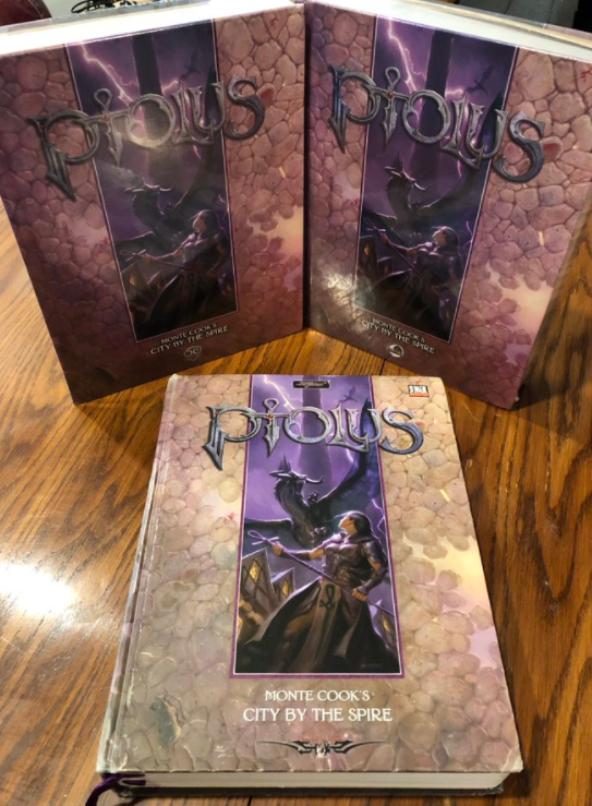 Sean's copies of Ptolus