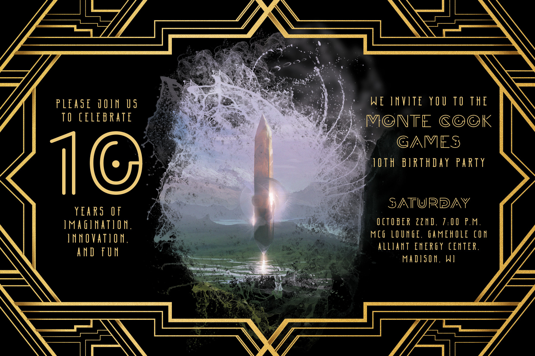 Join Us for Our Birthday Party! - Monte Cook Games